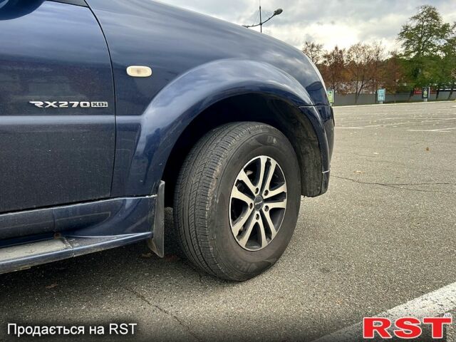 Синий Cанг Йонг Рекстон, объемом двигателя 2.7 л и пробегом 290 тыс. км за 6800 $, фото 4 на Automoto.ua