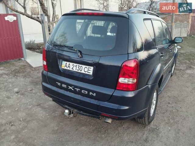 Синий Cанг Йонг Рекстон, объемом двигателя 2.7 л и пробегом 170 тыс. км за 7500 $, фото 3 на Automoto.ua