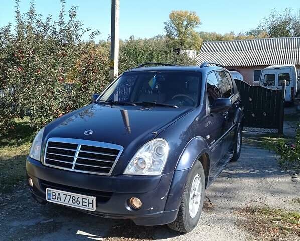Синій Cанг Йонг Rexton, об'ємом двигуна 2.7 л та пробігом 207 тис. км за 8800 $, фото 23 на Automoto.ua