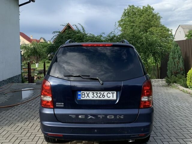 Синій Cанг Йонг Rexton, об'ємом двигуна 2.7 л та пробігом 230 тис. км за 5914 $, фото 3 на Automoto.ua