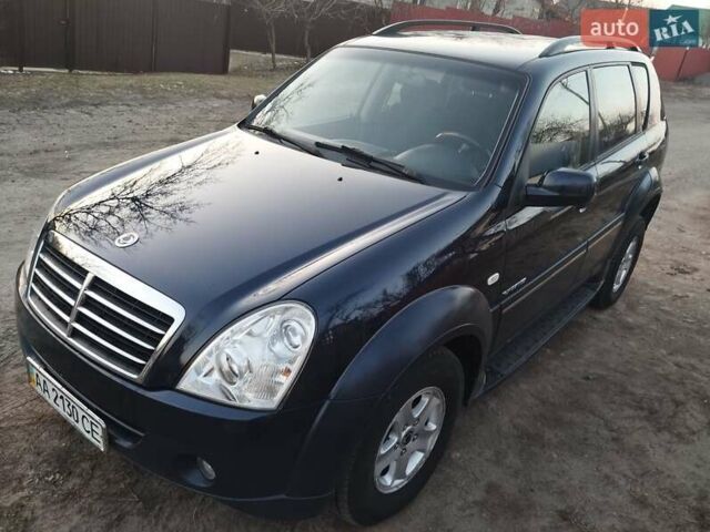 Синий Cанг Йонг Рекстон, объемом двигателя 2.7 л и пробегом 170 тыс. км за 7500 $, фото 2 на Automoto.ua