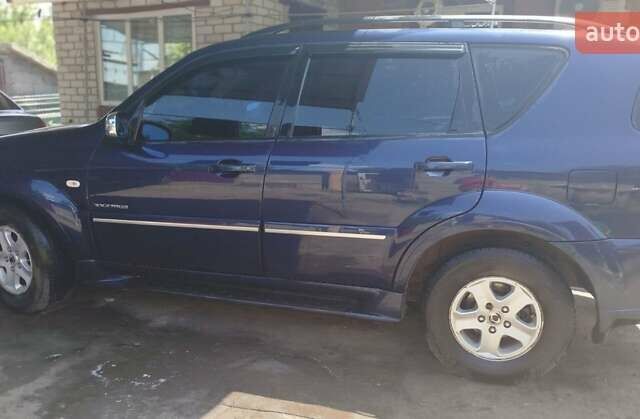 Синій Cанг Йонг Rexton, об'ємом двигуна 2.7 л та пробігом 144 тис. км за 7500 $, фото 2 на Automoto.ua