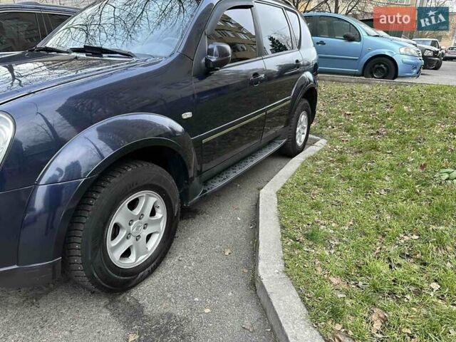 Синий Cанг Йонг Рекстон, объемом двигателя 2.7 л и пробегом 204 тыс. км за 7700 $, фото 15 на Automoto.ua