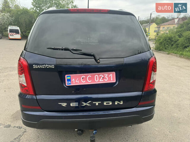 Синий Cанг Йонг Рекстон, объемом двигателя 2 л и пробегом 258 тыс. км за 14500 $, фото 4 на Automoto.ua