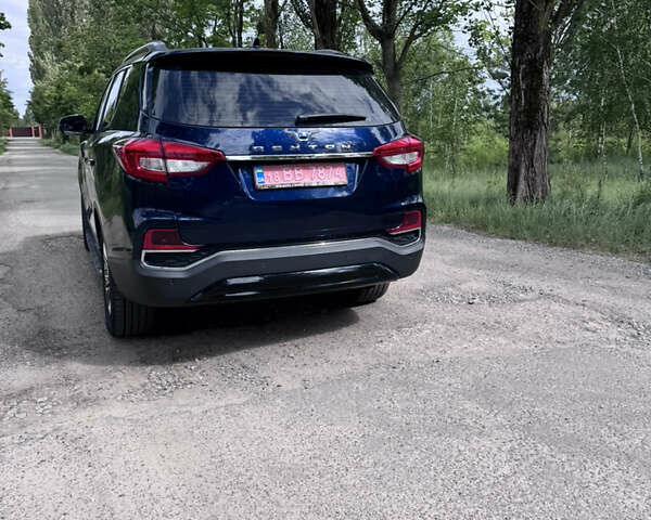 Синий Cанг Йонг Рекстон, объемом двигателя 2 л и пробегом 155 тыс. км за 23400 $, фото 9 на Automoto.ua