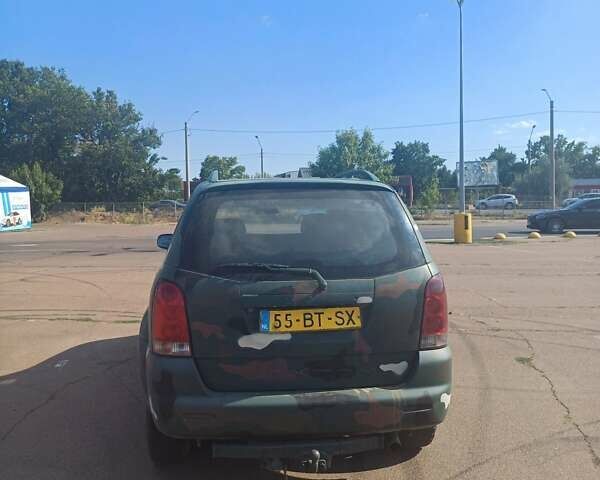 Cанг Йонг Рекстон 2005 в Одессе на Automoto.ua Зеленый Cанг Йонг Рекстон, объемом двигателя 2.9 л и пробегом 230 тыс. км за 4000 $, фото 9 на Automoto.ua