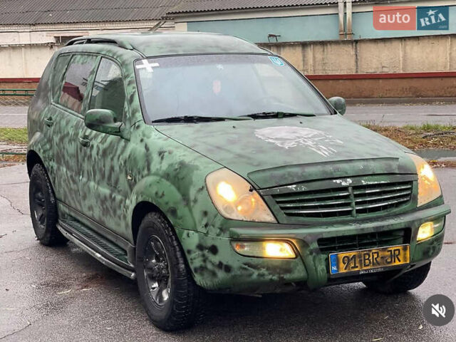 Cанг Йонг Rexton 2006 у Вінниці на Automoto.ua Зелений Cанг Йонг Rexton, об'ємом двигуна 2.7 л та пробігом 280 тис. км за 2950 $, фото 3 на Automoto.ua