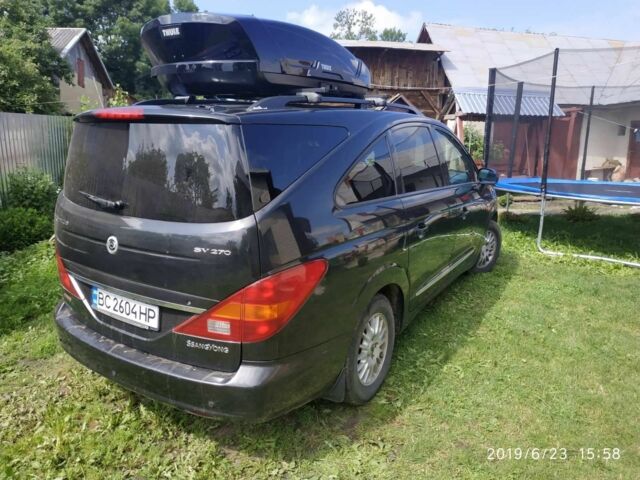 Чорний Cанг Йонг Rodius, об'ємом двигуна 2.7 л та пробігом 247 тис. км за 7700 $, фото 2 на Automoto.ua