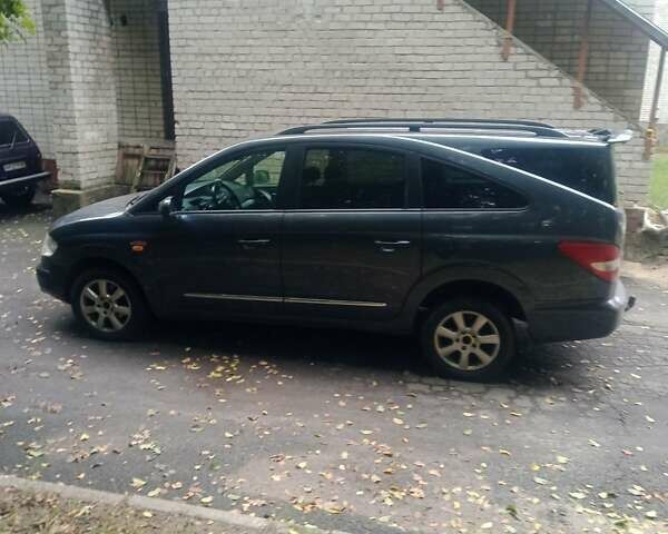 Сірий Cанг Йонг Rodius, об'ємом двигуна 2.7 л та пробігом 244 тис. км за 4000 $, фото 17 на Automoto.ua