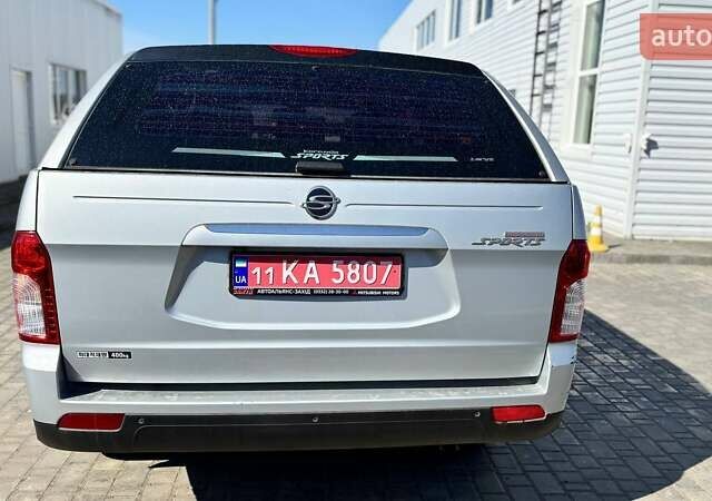 Серый Cанг Йонг Korando Sports, объемом двигателя 2 л и пробегом 126 тыс. км за 12500 $, фото 6 на Automoto.ua