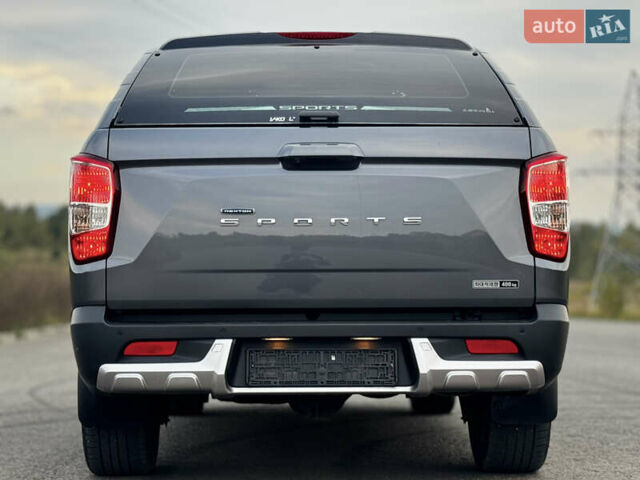 Серый Cанг Йонг Rexton Sports, объемом двигателя 2.16 л и пробегом 56 тыс. км за 21500 $, фото 18 на Automoto.ua