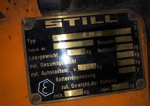 Стілл R, об'ємом двигуна 0 л та пробігом 0 тис. км за 9387 $, фото 4 на Automoto.ua