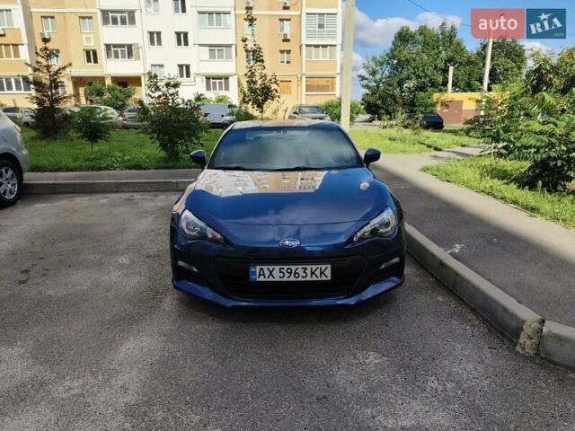 Синий Субару БРЗ, объемом двигателя 2 л и пробегом 68 тыс. км за 15900 $, фото 1 на Automoto.ua