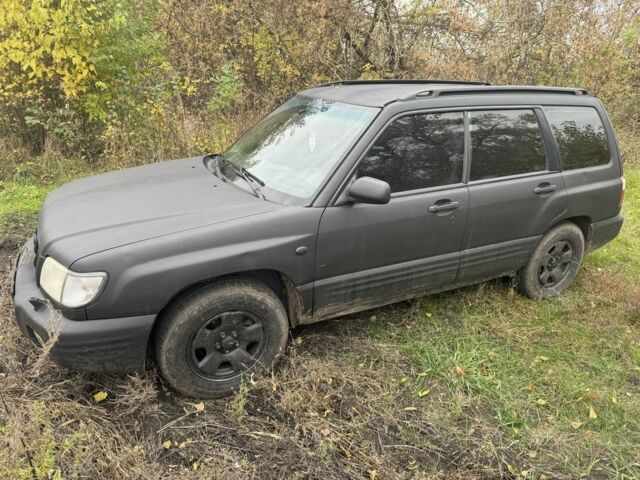 Субару Форестер 2000 в Згуровке на Automoto.ua Черный Субару Форестер, объемом двигателя 2 л и пробегом 349 тыс. км за 2100 $, фото 2 на Automoto.ua
