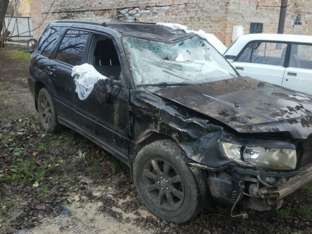 Чорний Субару Forester, об'ємом двигуна 2 л та пробігом 280 тис. км за 2500 $, фото 1 на Automoto.ua