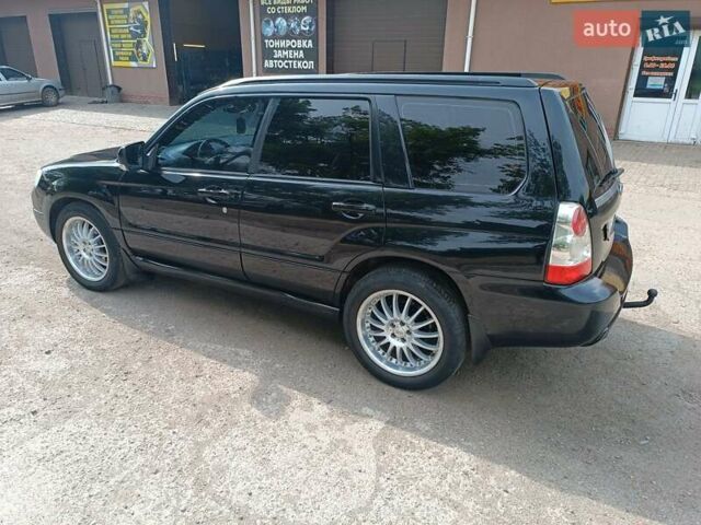 Субару Форестер 2006 в Первомайск на Automoto.ua Черный Субару Форестер, объемом двигателя 1.99 л и пробегом 370 тыс. км за 6400 $, фото 2 на Automoto.ua