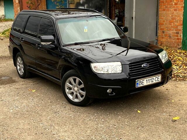 Субару Форестер 2006 в Первомайск на Automoto.ua Черный Субару Форестер, объемом двигателя 2 л и пробегом 370 тыс. км за 5200 $, фото 1 на Automoto.ua