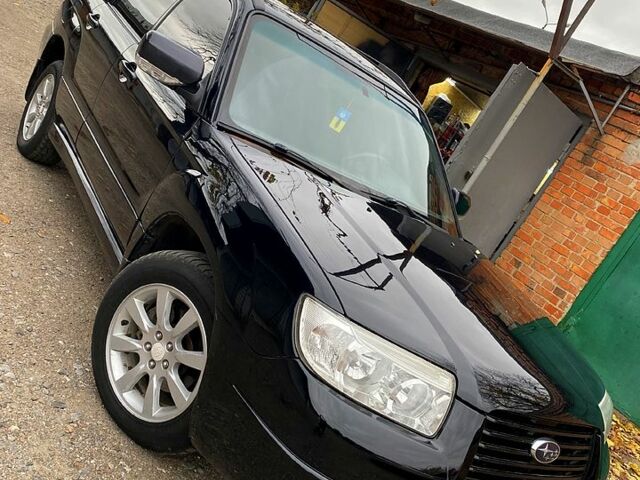 Субару Форестер 2006 в Первомайск на Automoto.ua Черный Субару Форестер, объемом двигателя 2 л и пробегом 370 тыс. км за 5200 $, фото 3 на Automoto.ua