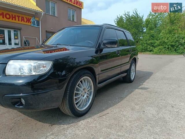 Субару Форестер 2006 в Первомайск на Automoto.ua Черный Субару Форестер, объемом двигателя 1.99 л и пробегом 370 тыс. км за 6400 $, фото 5 на Automoto.ua