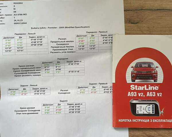 Чорний Субару Forester, об'ємом двигуна 2.46 л та пробігом 280 тис. км за 8400 $, фото 30 на Automoto.ua