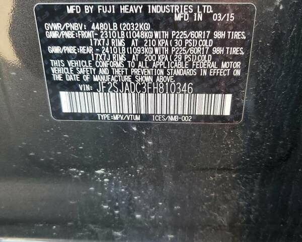 Чорний Субару Forester, об'ємом двигуна 2.5 л та пробігом 166 тис. км за 2700 $, фото 11 на Automoto.ua