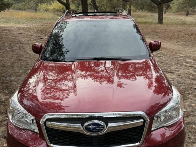 Красный Субару Форестер, объемом двигателя 2.5 л и пробегом 140 тыс. км за 14000 $, фото 1 на Automoto.ua