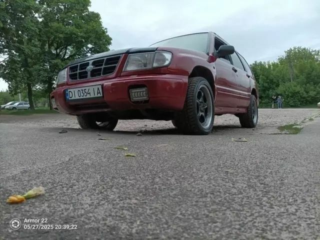 Червоний Субару Forester, об'ємом двигуна 2.5 л та пробігом 230 тис. км за 3500 $, фото 2 на Automoto.ua
