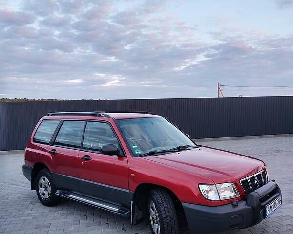 Червоний Субару Forester, об'ємом двигуна 2 л та пробігом 230 тис. км за 4800 $, фото 3 на Automoto.ua