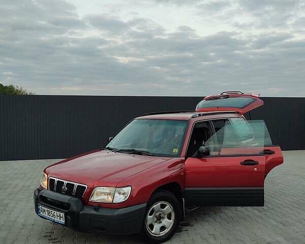 Червоний Субару Forester, об'ємом двигуна 2 л та пробігом 230 тис. км за 4800 $, фото 16 на Automoto.ua