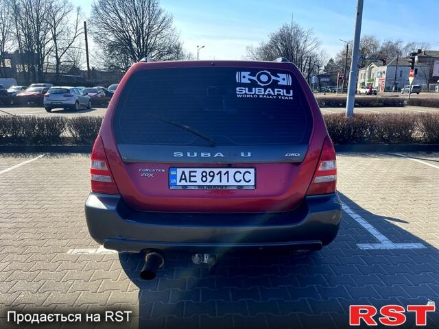 Червоний Субару Forester, об'ємом двигуна 2 л та пробігом 377 тис. км за 5200 $, фото 6 на Automoto.ua