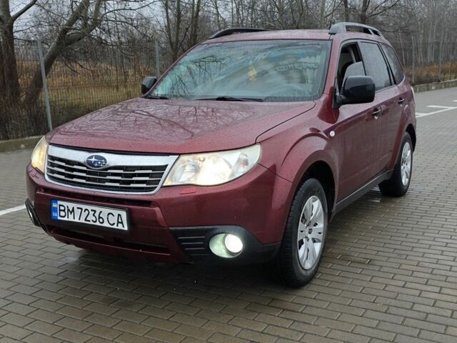 Красный Субару Форестер, объемом двигателя 2 л и пробегом 190 тыс. км за 7777 $, фото 1 на Automoto.ua