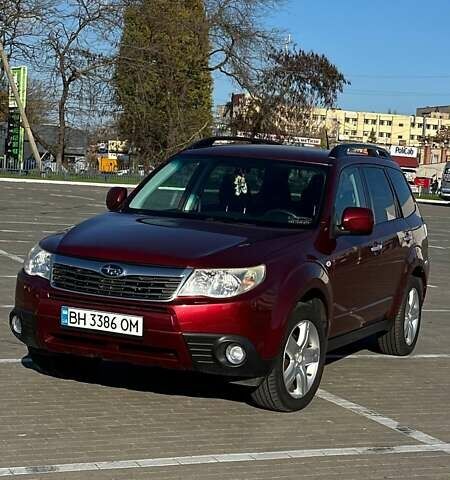 Красный Субару Форестер, объемом двигателя 2.46 л и пробегом 190 тыс. км за 8500 $, фото 1 на Automoto.ua