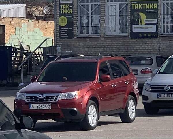 Красный Субару Форестер, объемом двигателя 2.5 л и пробегом 200 тыс. км за 10500 $, фото 5 на Automoto.ua