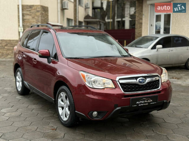 Красный Субару Форестер, объемом двигателя 2.5 л и пробегом 200 тыс. км за 9900 $, фото 3 на Automoto.ua