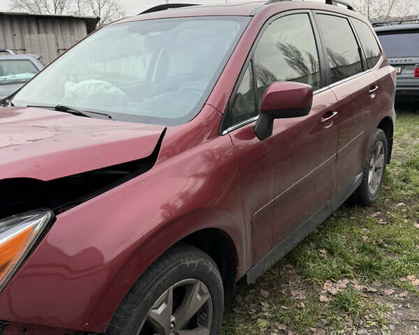 Красный Субару Форестер, объемом двигателя 2.46 л и пробегом 223 тыс. км за 7500 $, фото 3 на Automoto.ua