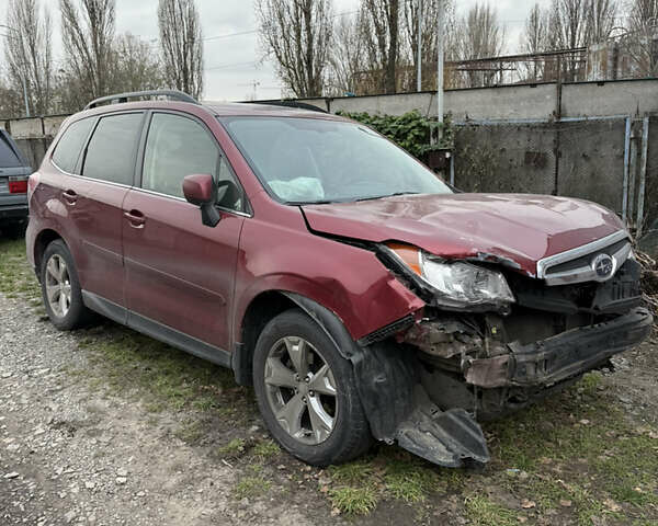 Красный Субару Форестер, объемом двигателя 2.46 л и пробегом 223 тыс. км за 7500 $, фото 1 на Automoto.ua