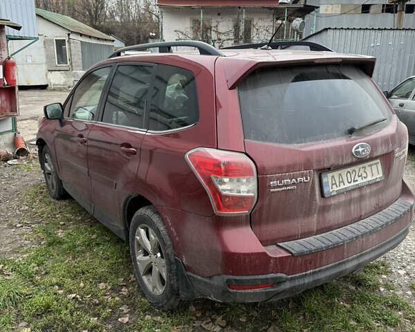 Красный Субару Форестер, объемом двигателя 2.46 л и пробегом 223 тыс. км за 7500 $, фото 4 на Automoto.ua