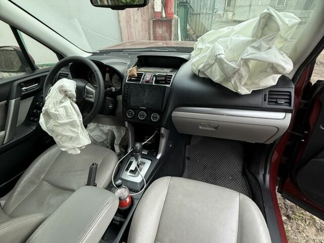 Красный Субару Форестер, объемом двигателя 2.5 л и пробегом 223 тыс. км за 7500 $, фото 5 на Automoto.ua