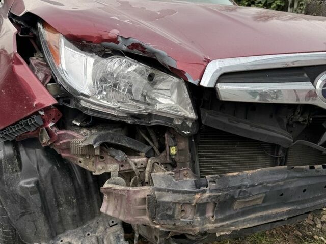 Красный Субару Форестер, объемом двигателя 2.5 л и пробегом 223 тыс. км за 7500 $, фото 4 на Automoto.ua