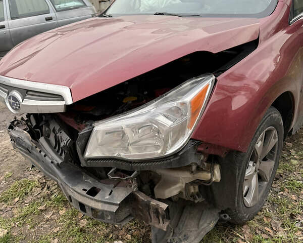 Красный Субару Форестер, объемом двигателя 2.46 л и пробегом 223 тыс. км за 7500 $, фото 2 на Automoto.ua