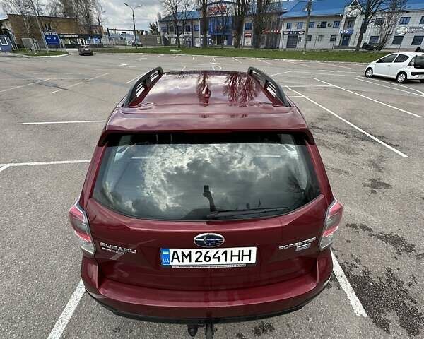 Красный Субару Форестер, объемом двигателя 2 л и пробегом 270 тыс. км за 14300 $, фото 12 на Automoto.ua