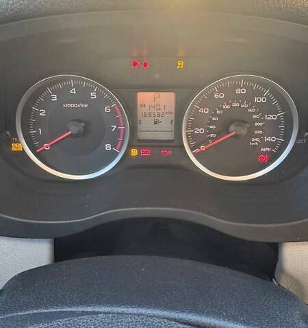 Красный Субару Форестер, объемом двигателя 2.46 л и пробегом 270 тыс. км за 12200 $, фото 7 на Automoto.ua