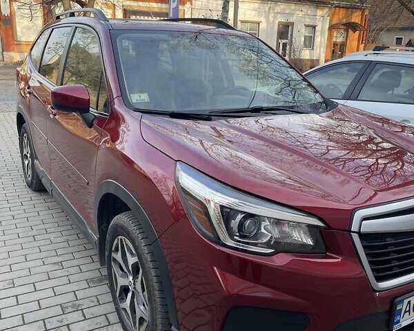Красный Субару Форестер, объемом двигателя 2.5 л и пробегом 65 тыс. км за 18000 $, фото 1 на Automoto.ua