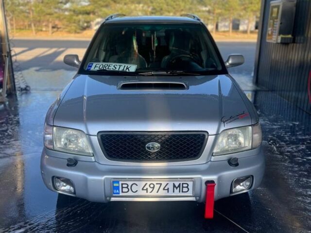 Серый Субару Форестер, объемом двигателя 2 л и пробегом 325 тыс. км за 4400 $, фото 4 на Automoto.ua