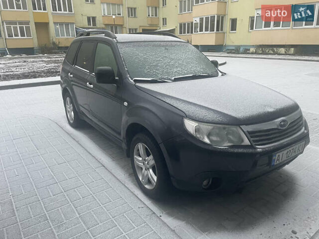 Серый Субару Форестер, объемом двигателя 2.46 л и пробегом 195 тыс. км за 7500 $, фото 6 на Automoto.ua