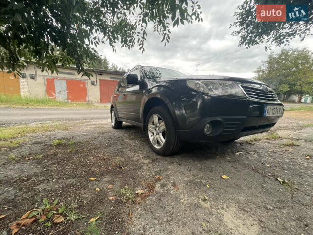 Серый Субару Форестер, объемом двигателя 2.46 л и пробегом 195 тыс. км за 7500 $, фото 4 на Automoto.ua