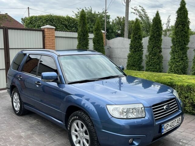 Синий Субару Форестер, объемом двигателя 2 л и пробегом 79 тыс. км за 9500 $, фото 1 на Automoto.ua