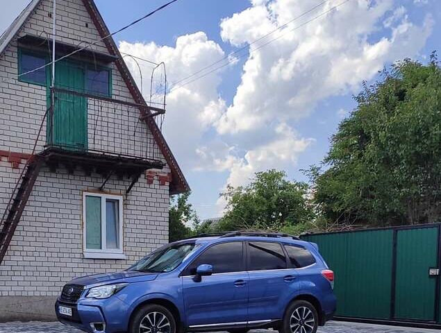Синій Субару Forester, об'ємом двигуна 2 л та пробігом 71 тис. км за 17200 $, фото 1 на Automoto.ua