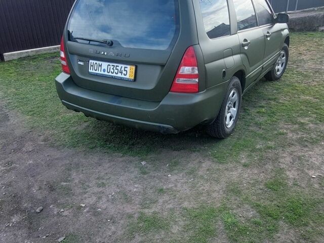 Зеленый Субару Форестер, объемом двигателя 2 л и пробегом 330 тыс. км за 2800 $, фото 1 на Automoto.ua