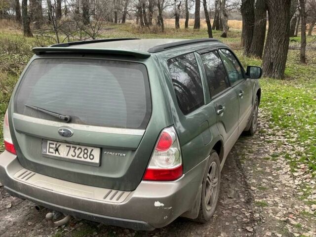 Зеленый Субару Форестер, объемом двигателя 2 л и пробегом 381 тыс. км за 4000 $, фото 3 на Automoto.ua